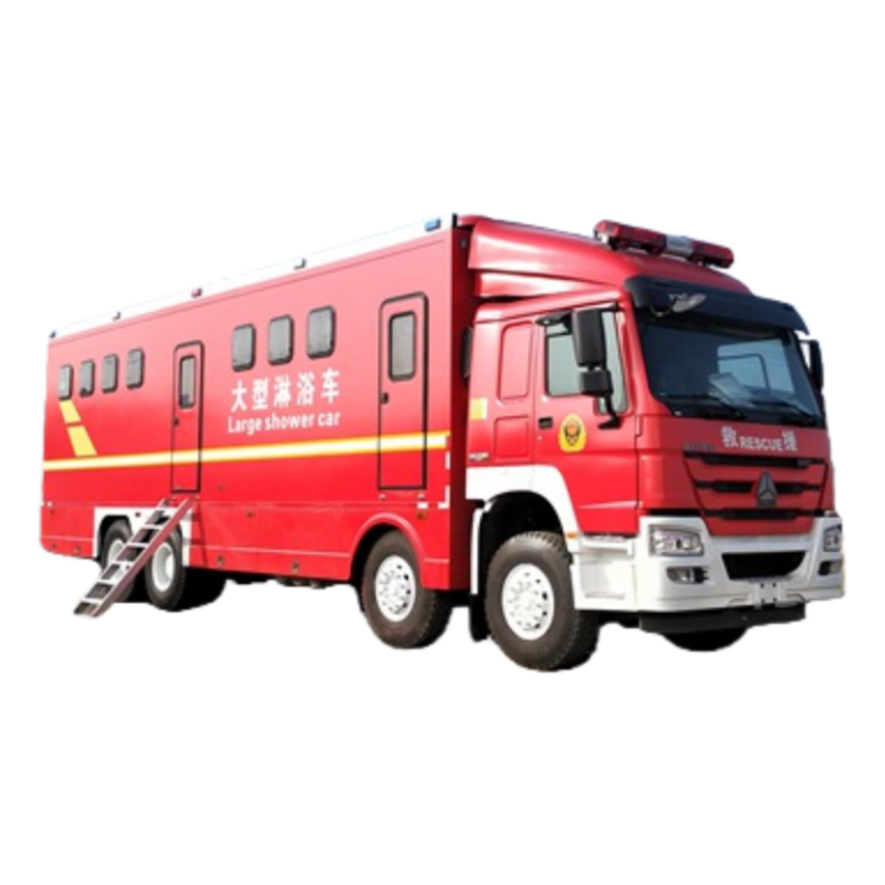 重汽豪沃前四後八淋浴車