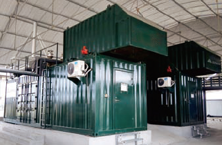 某电站燃气机组租赁发货